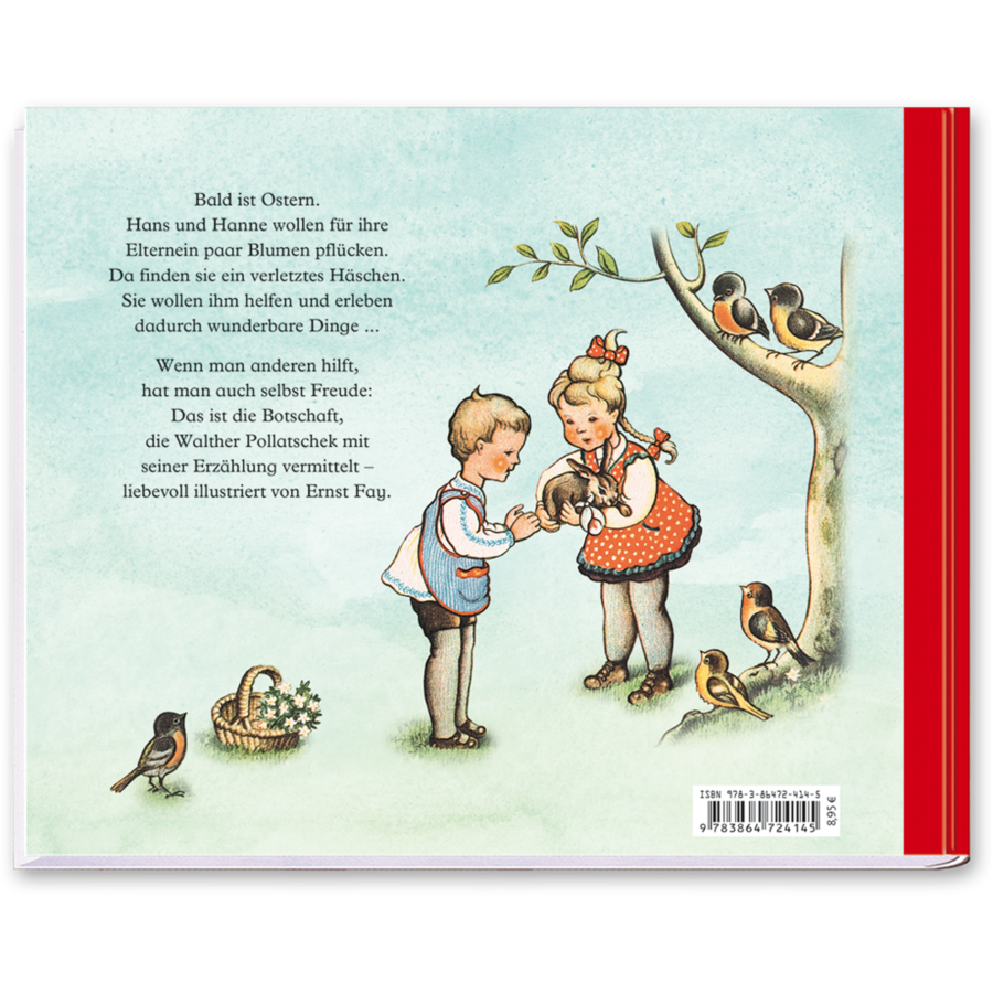 Ein Oster-Märchen Bilderbuch Kinder Geschichten Cover Rückseite Titania Verlag Onlineshop
