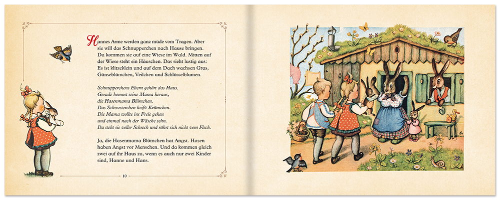 Ein Oster-Märchen Bilderbuch Kinder Geschichten Leseprobe S10–11 Titania Verlag Onlineshop