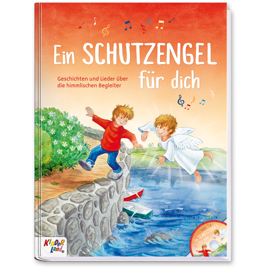 Ein Schutzengel für dich Buch mit CD Kinder Cover Vorderseite K75 Medienpark Onlineshop