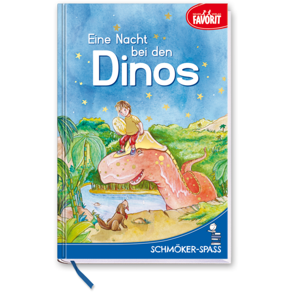 Eine Nacht bei den Dinos Lesen lernen Kinder Cover Vorderseite Neuer Favorit Verlag Onlineshop