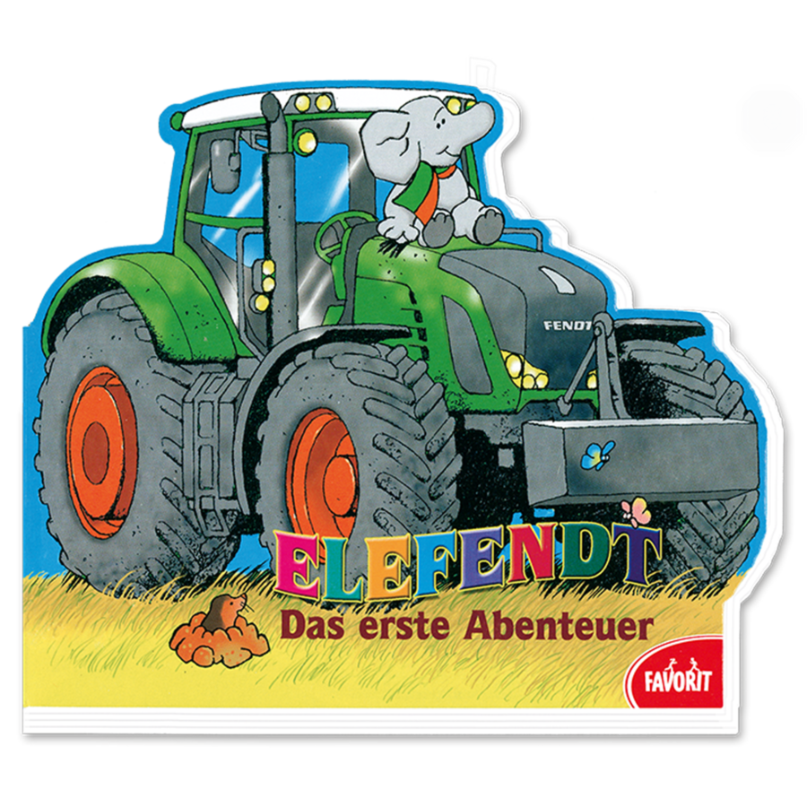 Elefendt – Das erste Abenteuer Pappebuch Kinder Cover Vorderseite Neuer Favorit Verlag Onlineshop