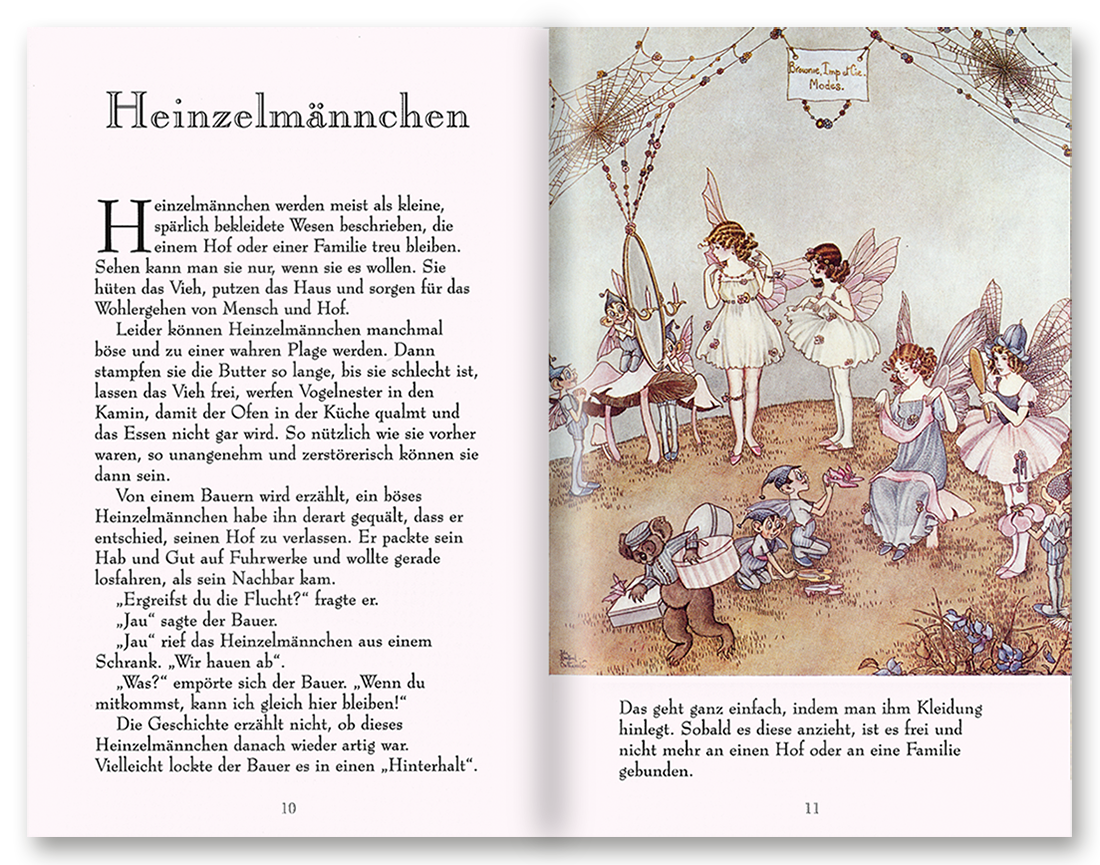 Elfen & Feen Geschenkbuch Erzählungen Gedichte Leseprobe S10–11 Eulen Verlag Onlineshop