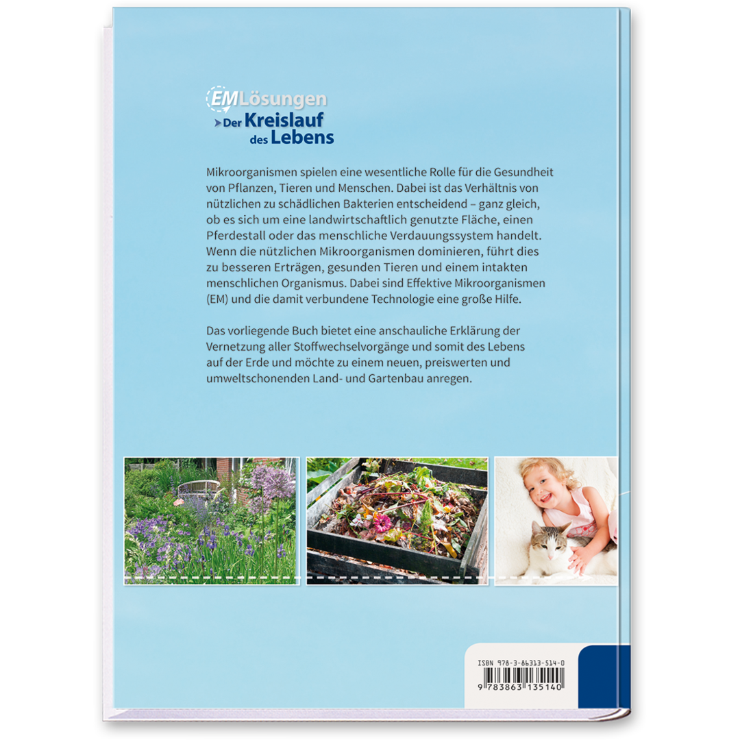 EM Lösungen – Der Kreislauf des Lebens Ratgeber Cover Rückseite Tosa Verlag Onlineshop