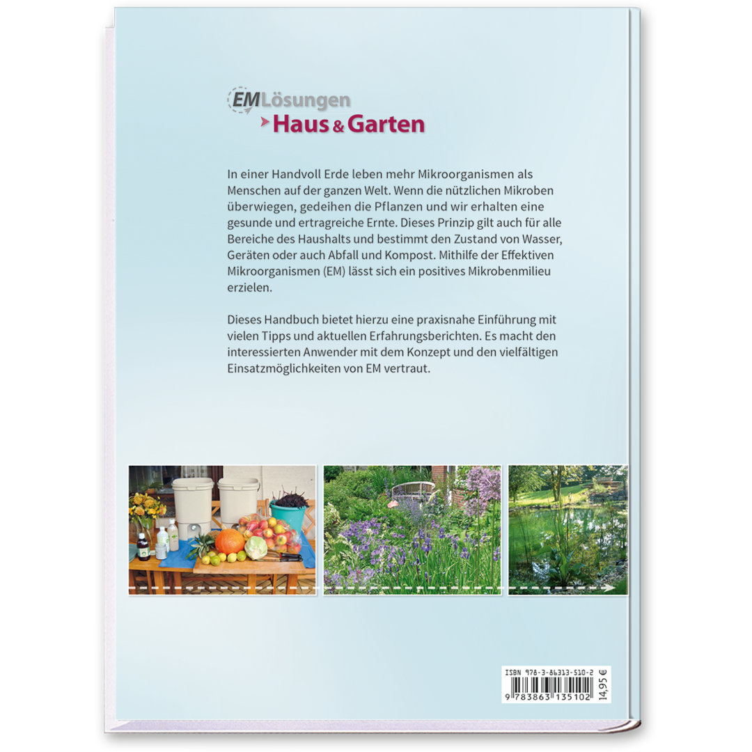 EM Lösungen – Haus & Garten Ratgeber Cover Rückseite Tosa Verlag Onlineshop