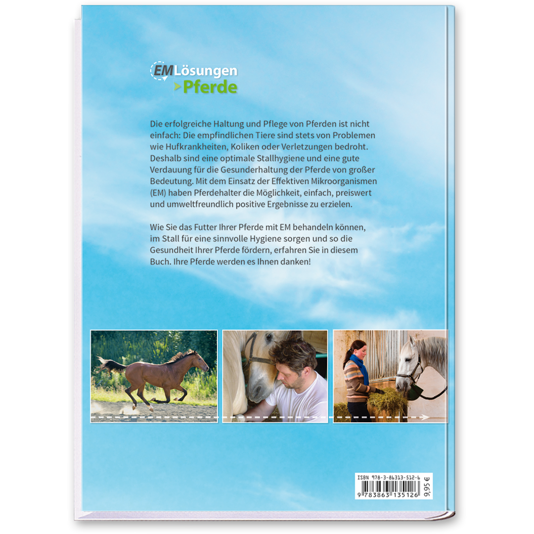 EM Lösungen – Pferde Ratgeber Cover Rückseite Tosa Verlag Onlineshop