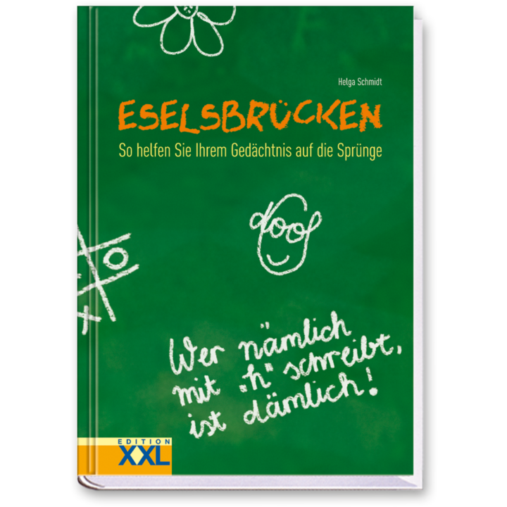 Eselsbrücken Sachbuch Allgemeinwissen für Kinder und Erwachsene Cover Vorderseite Edition XXL Onlineshop