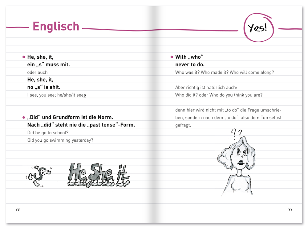 Eselsbrücken Sachbuch Allgemeinwissen für Kinder und Erwachsene Leseprobe S98-99 Edition XXL Onlineshop