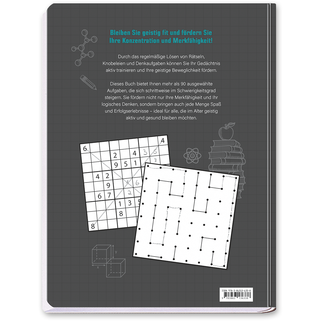 Gedächtnistraining für Senioren Cover Rückseite
