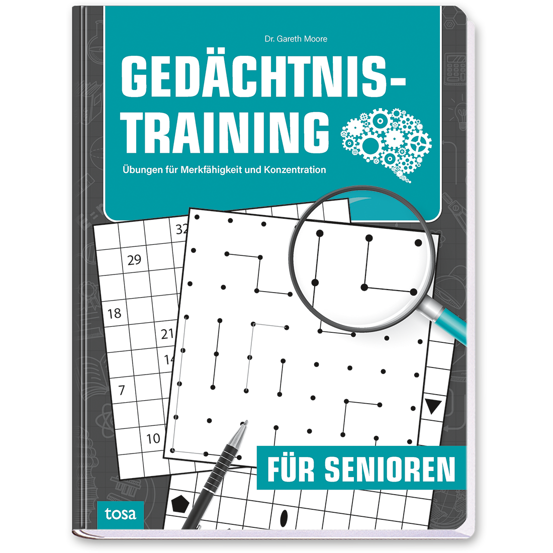 Gedächtnistraining für Senioren Cover Vorderseite