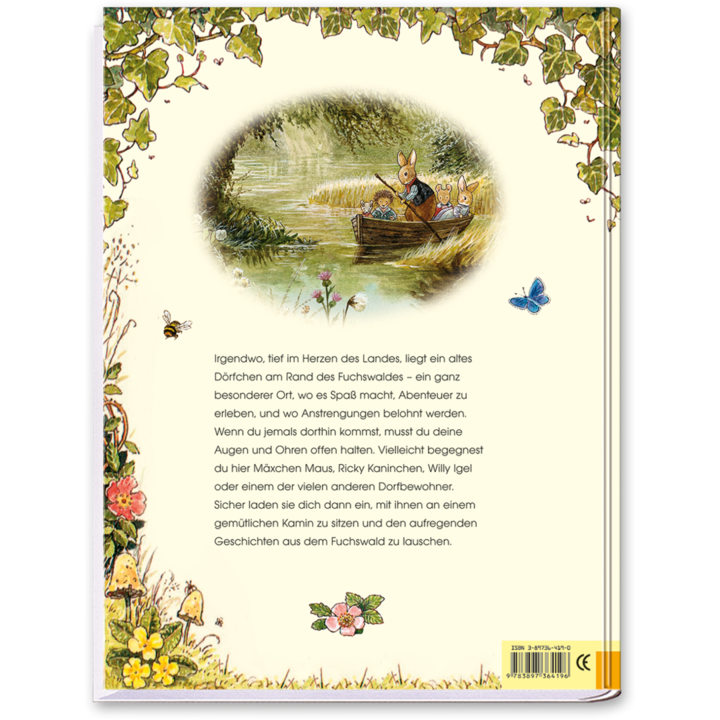 Geschichten aus dem Fuchswald Abenteuer-Geschichten für Kinder Cover Rückseite Edition XXL Onlineshop