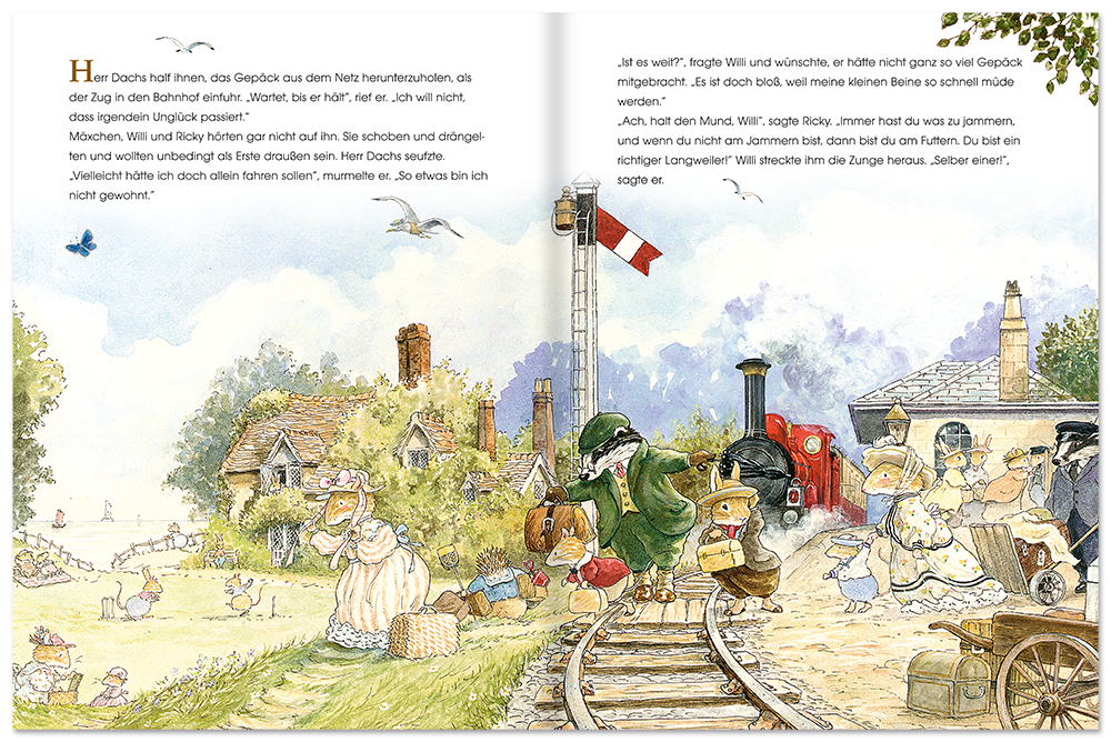 Geschichten aus dem Fuchswald Abenteuer-Geschichten für Kinder Leseprobe S50-51 Edition XXL Onlineshop