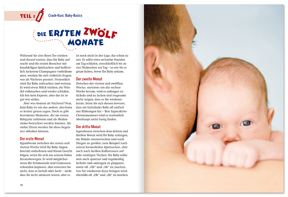 Hilfe! Ich bin Papa Das Buch für werdende Väter Leseprobe S10-11 Edition XXL Onlineshop