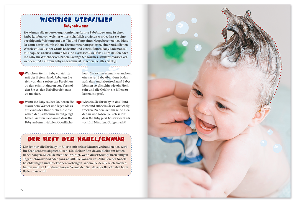 Hilfe! Ich bin Papa Das Buch für werdende Väter Leseprobe S72-73 Edition XXL Onlineshop