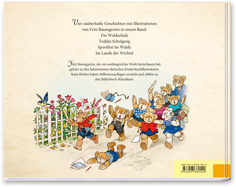 Hurra ich gehe in die Schule Nostalgie vier zauberhafte Geschichten Cover Rückseite Edition XXL Onlineshop