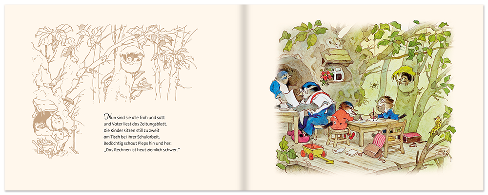 Hurra ich gehe in die Schule Nostalgie vier zauberhafte Geschichten Leseprobe S20-21 Edition XXL Onlineshop