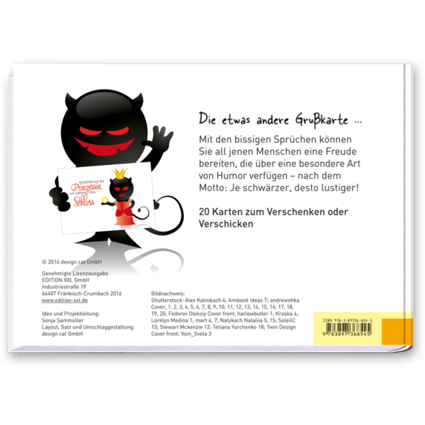 Schwarzer Humor – Geschenkkartenbuch
