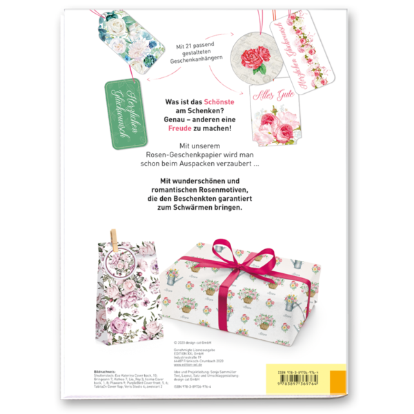 Rosen – Geschenkpapier