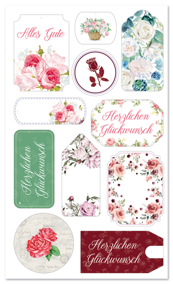 Rosen – Geschenkpapier