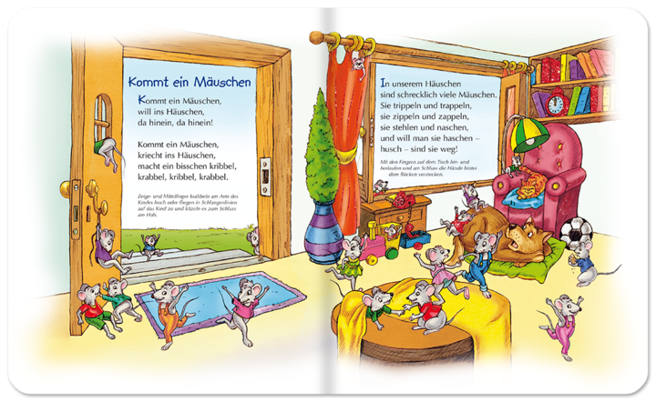 Meine lustigen Fingerspiele