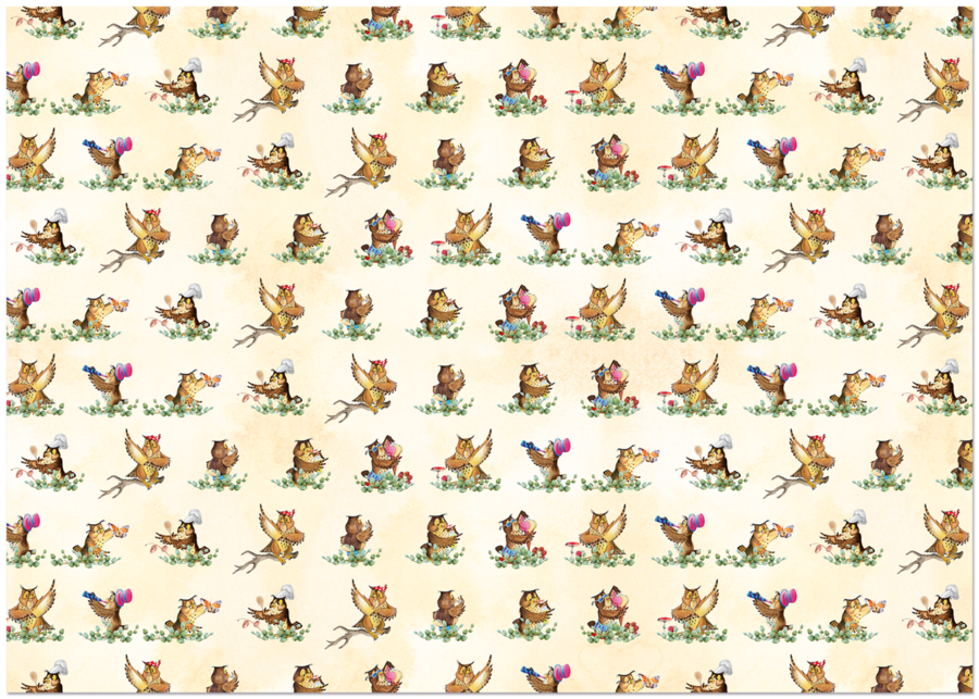 Wichtel-Geschenkpapier