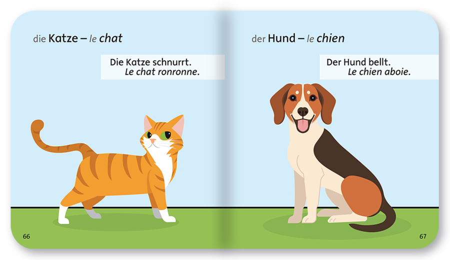 Mein allererstes Wörterbuch Deutsch – Französisch