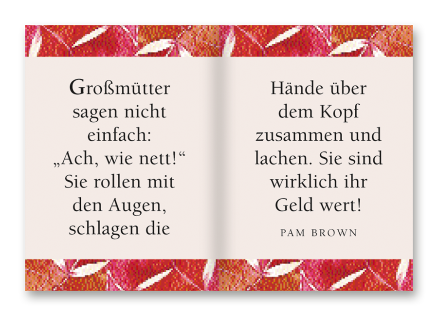 Für eine liebe Großmutter