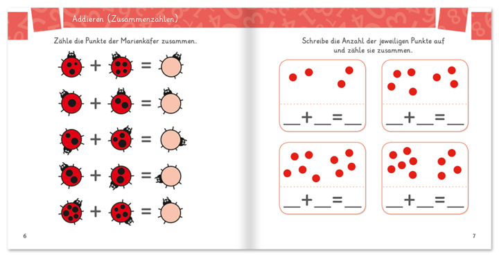 Rechnen von 1 bis 10