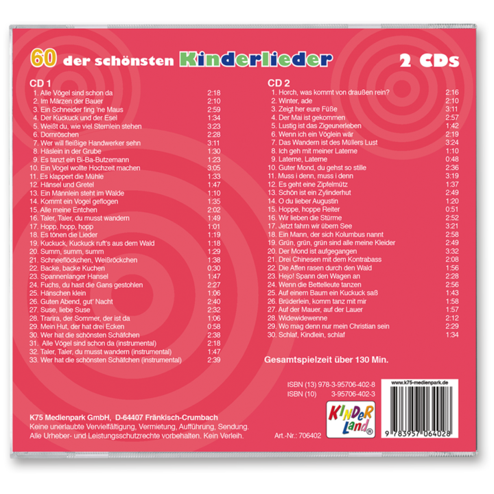 60 der schönsten Kinderlieder