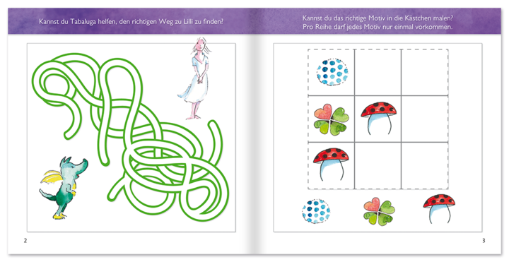 Rätselspaß mit Tabaluga