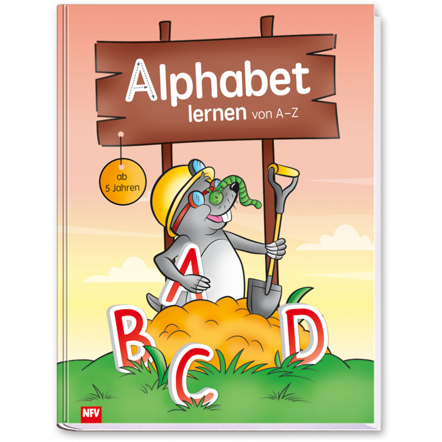 Alphabet lernen von A-Z ab 5 Jahren