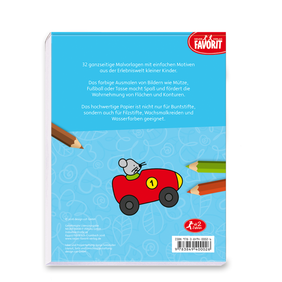 Mein erster Malblock – blau