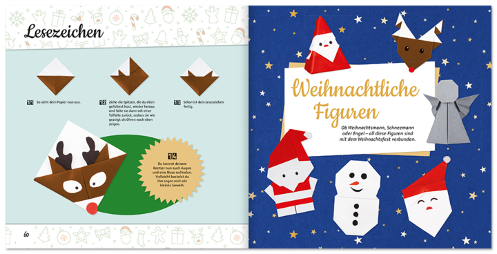 Weihnachts-Origami
