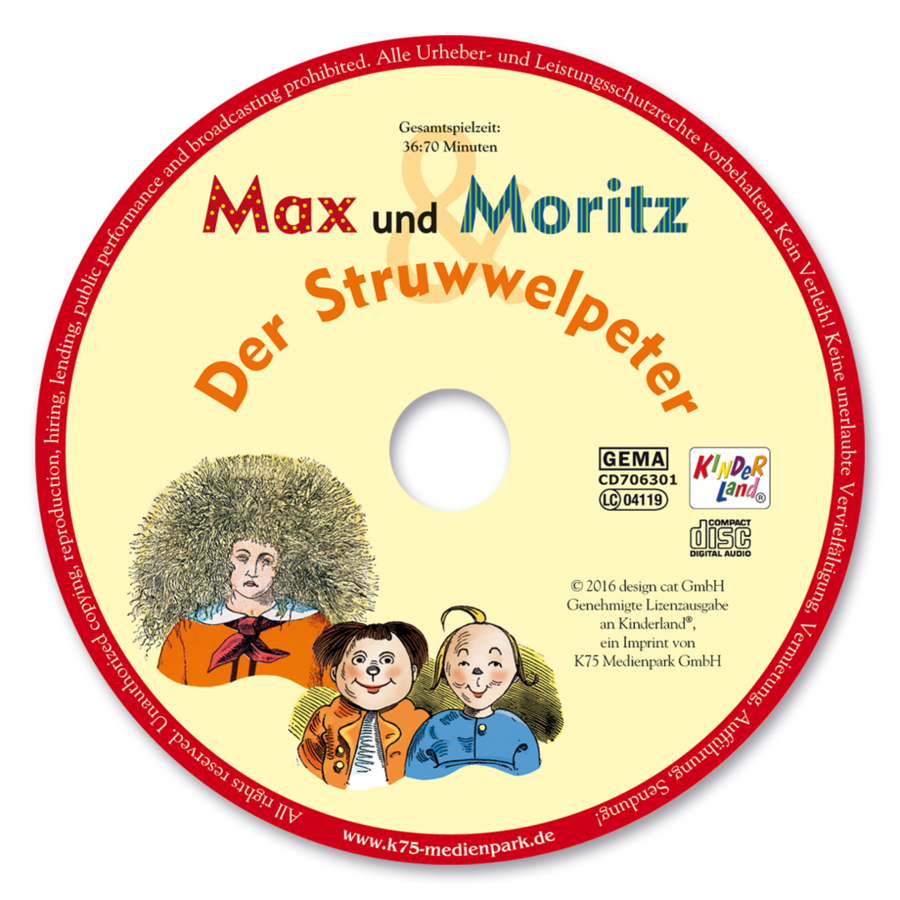Max und Moritz & Der Struwwelpeter – mit CD