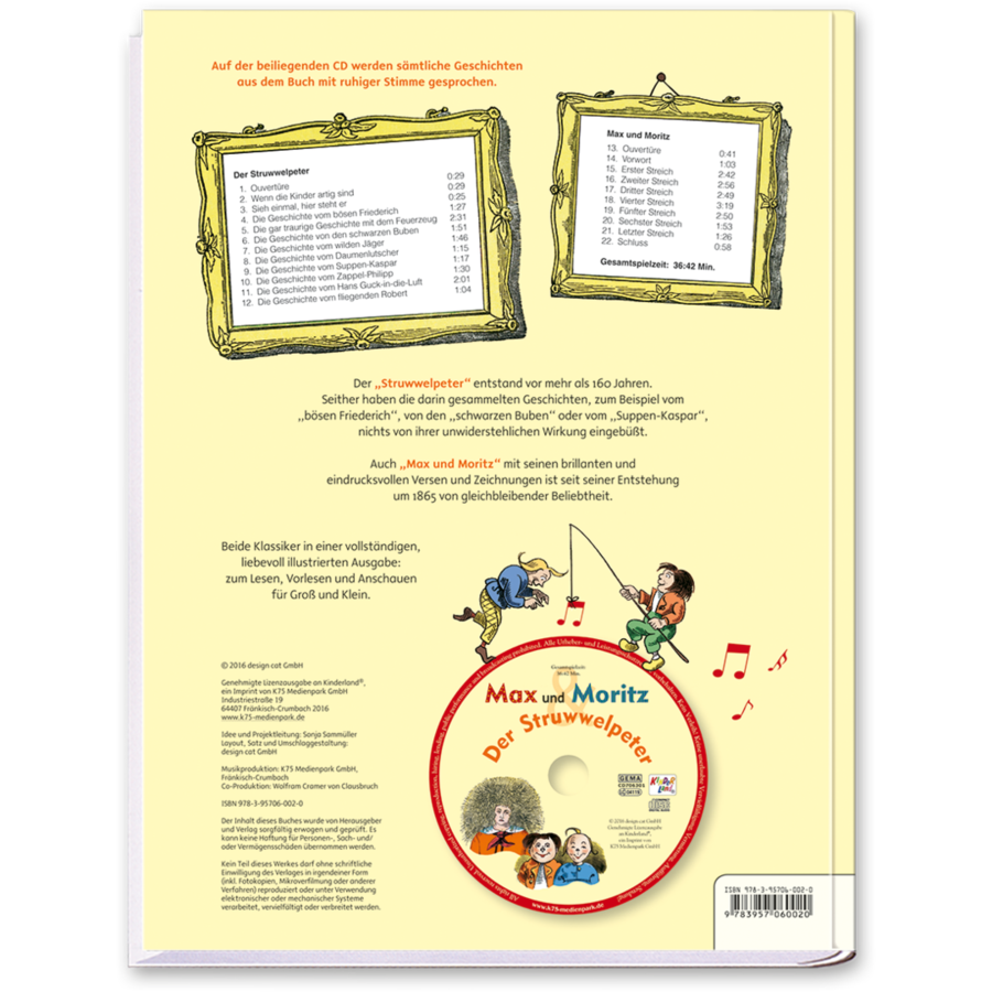 Max und Moritz & Der Struwwelpeter – mit CD