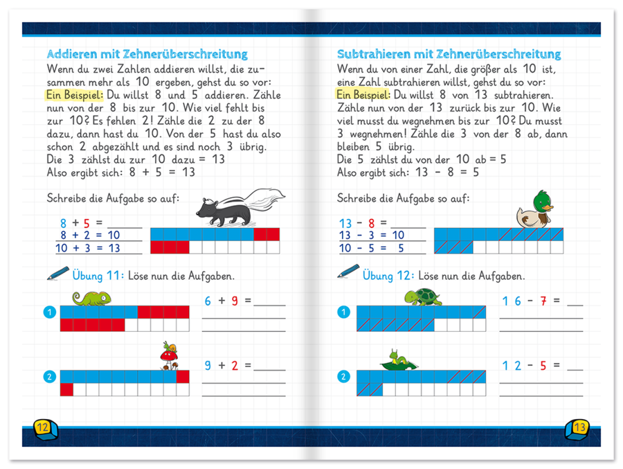 Rechnen von 1 bis 20
