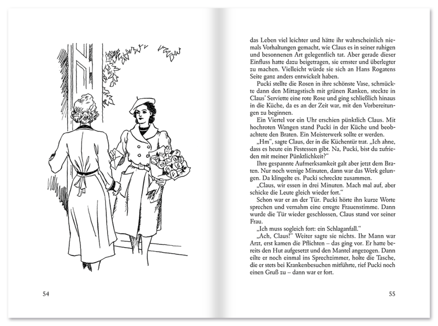 Pucki als junge Hausfrau