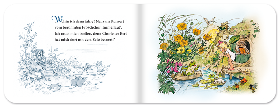 Freizeit bei den Fröschen