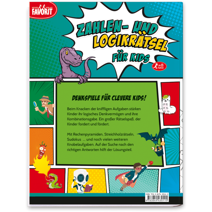 Zahlen- und Logikrätsel für Kids