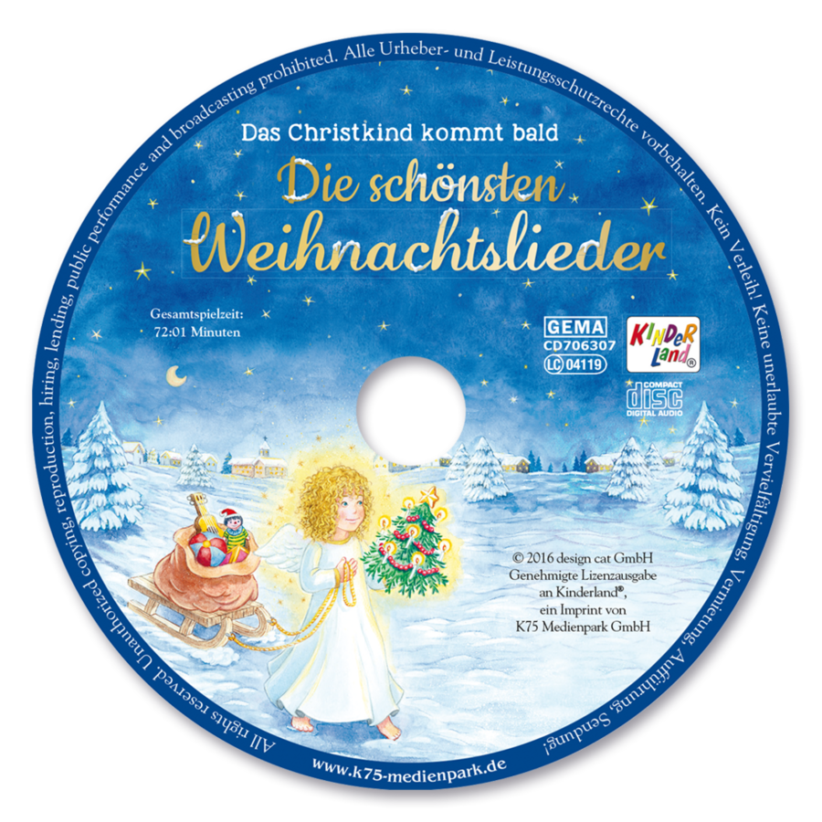 Die schönsten Weihnachtslieder – mit CD