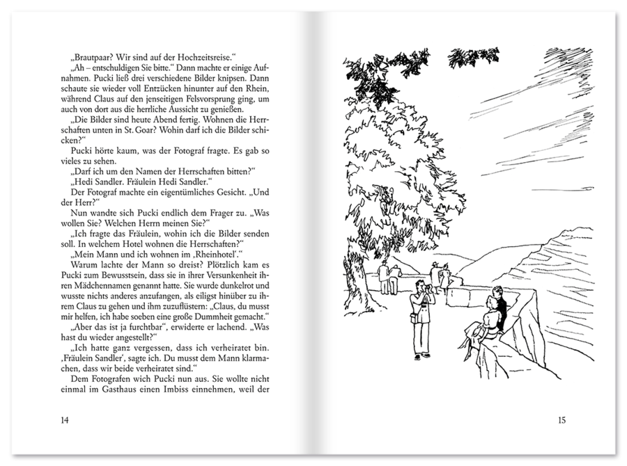 Pucki als junge Hausfrau