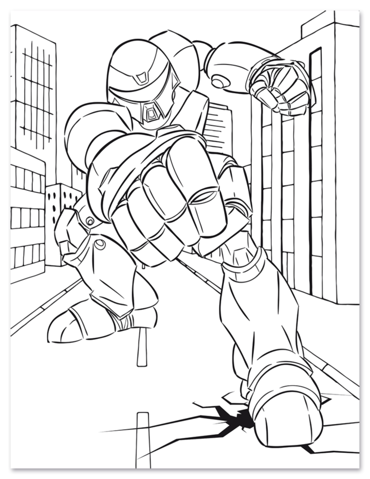 Mein Super-Malblock mit 12 farbintensiven Buntstiften