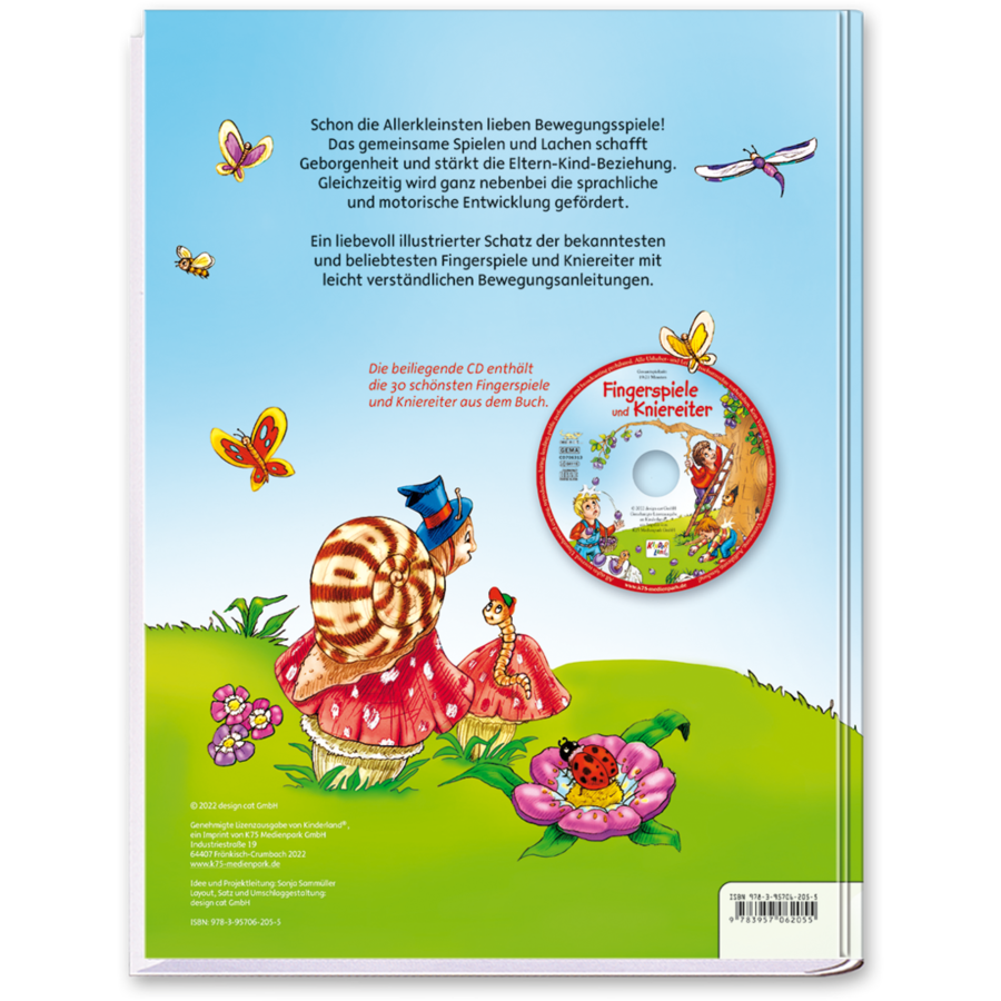 Fingerspiele und Kniereiter – mit CD