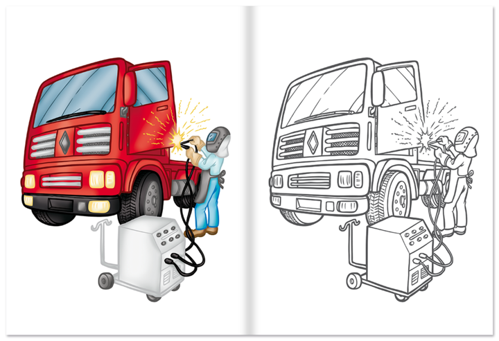 In der Autowerkstatt