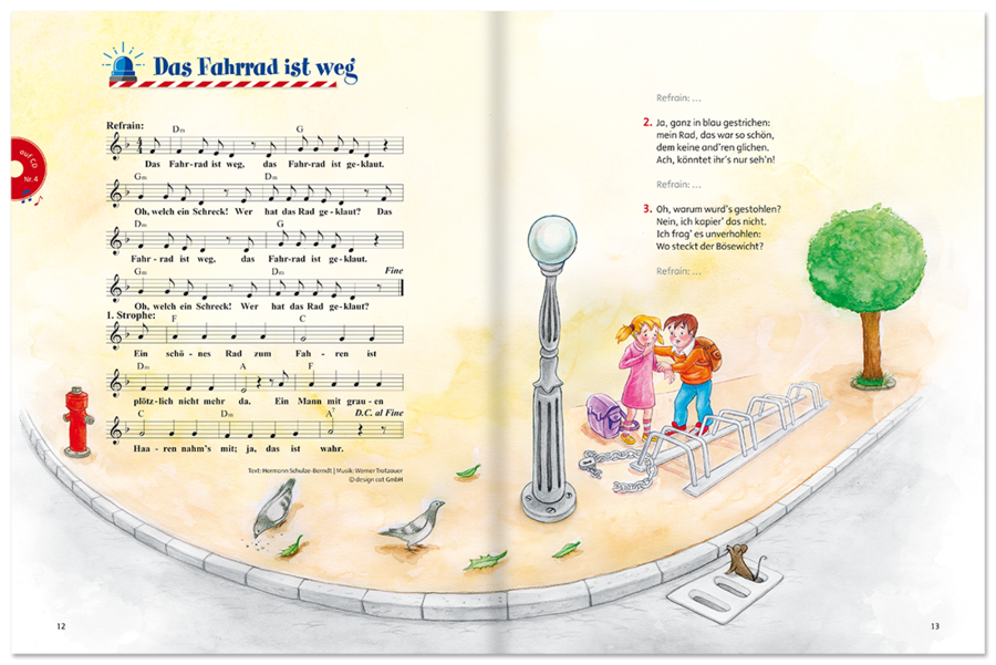 Lieder und Geschichten von der Polizei – mit CD