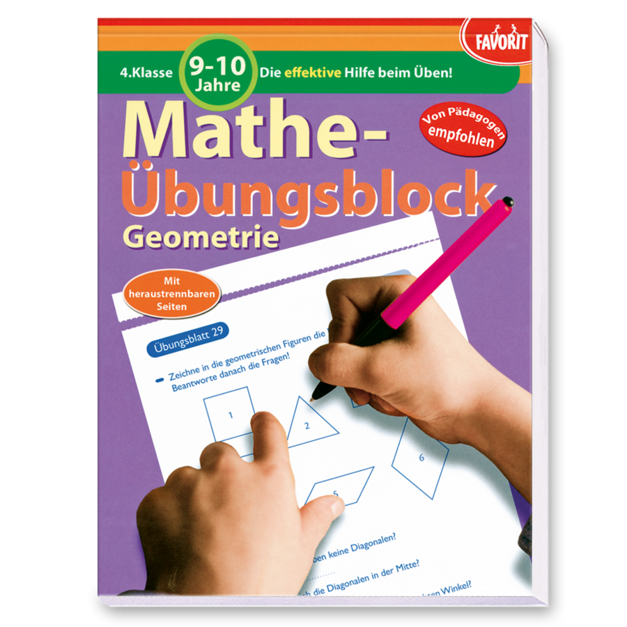Mathe-Übungsblock – Geometrie (4. Klasse)