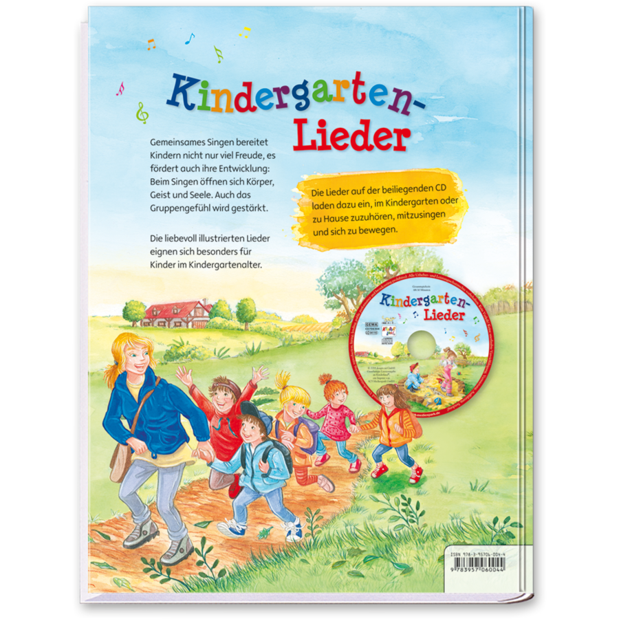 Kindergarten-Lieder – mit CD
