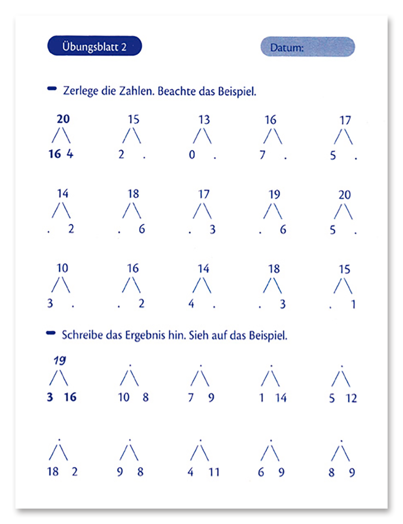 Mathe-Übungsblock (2.Klasse)