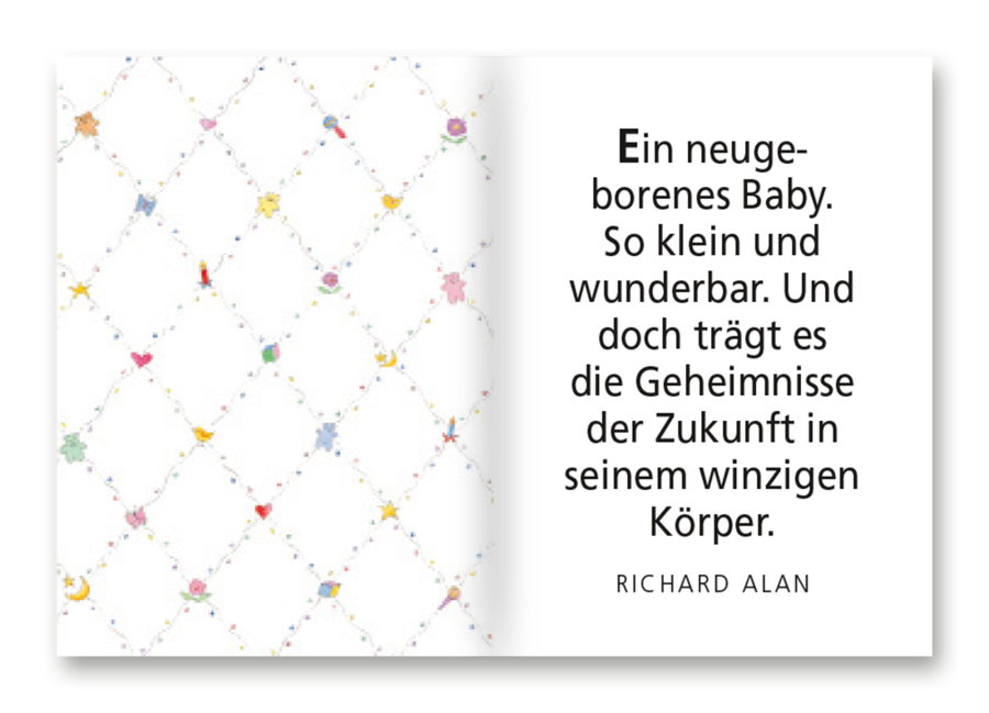 Liebes Baby, kleiner Schatz!