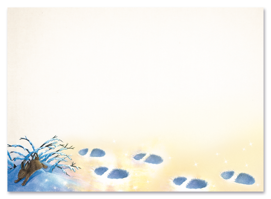 Weihnachtskarte Christkind