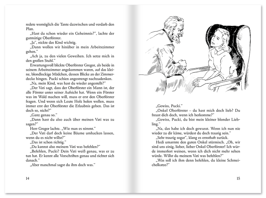 Pucki kommt in die höhere Schule